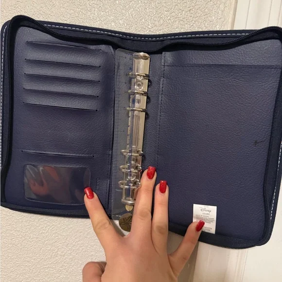 Winnie the Pooh Disney Blue mini binder - Picture 4 of 4